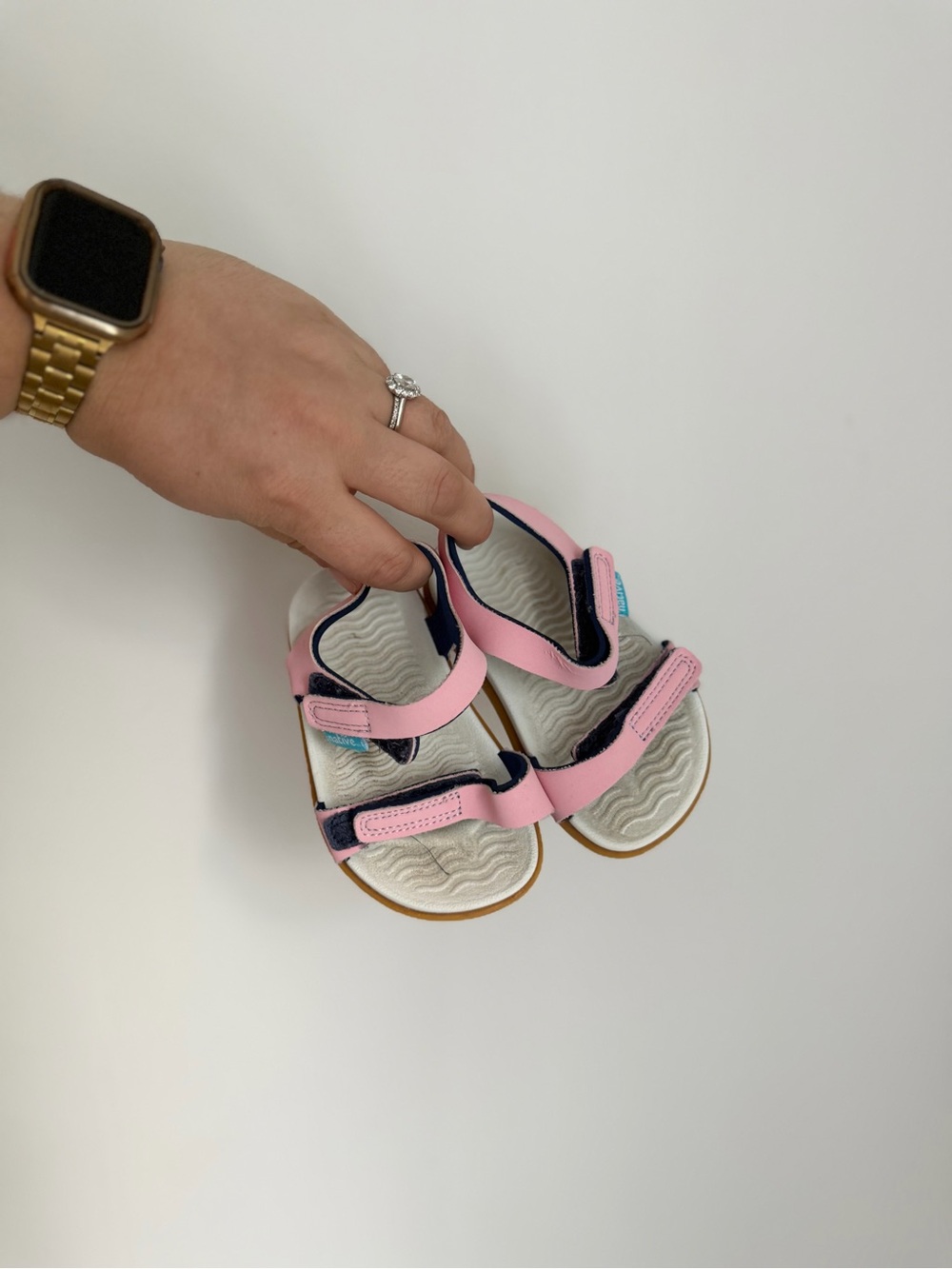 Native Charley Waterproof Summer Toddler Sandals (Size C6)